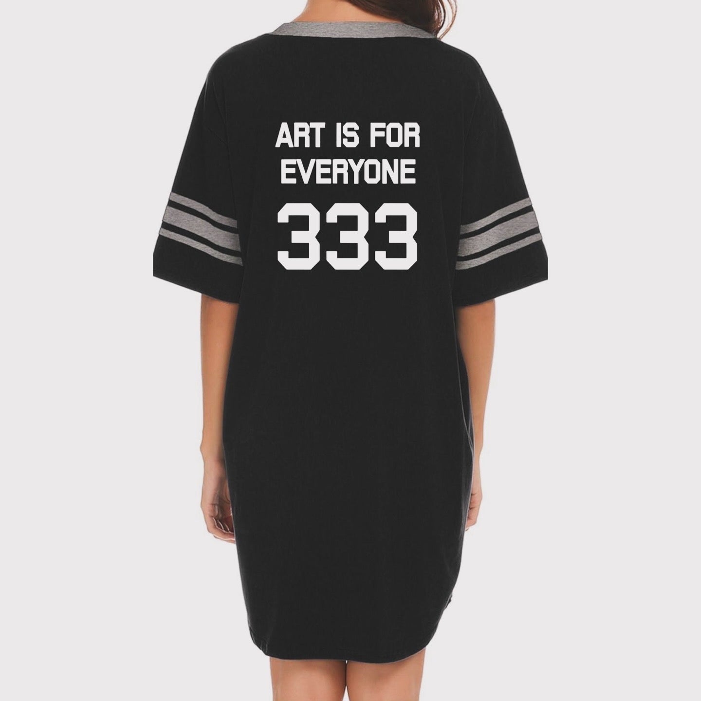 Oversized Jersey Dress