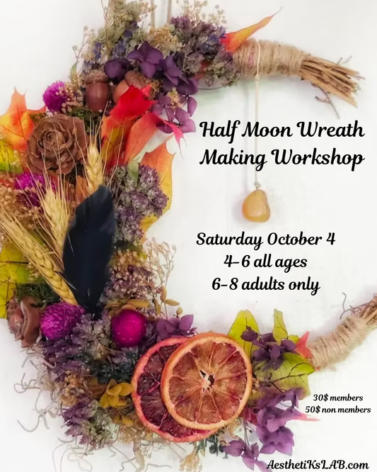 Member Price - Half Moon Wreath Making