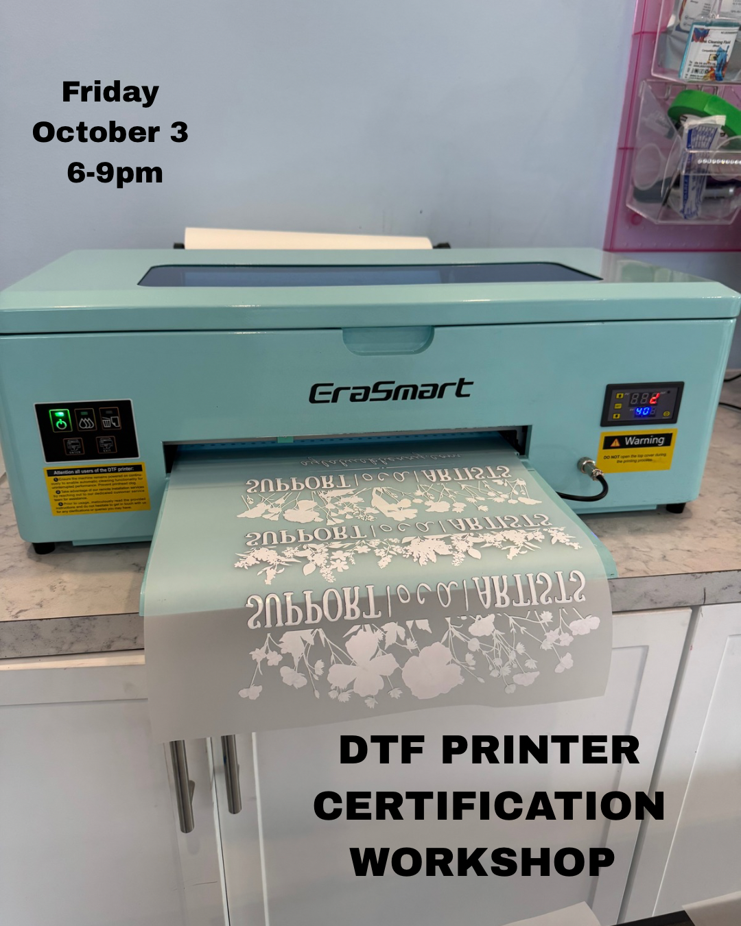 DTF PRINTER CERTIFICATION