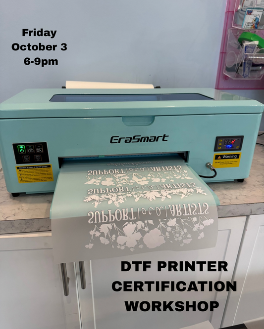 DTF PRINTER CERTIFICATION