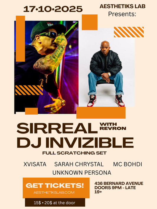 SIRREAL with DJ INVIZIBLE