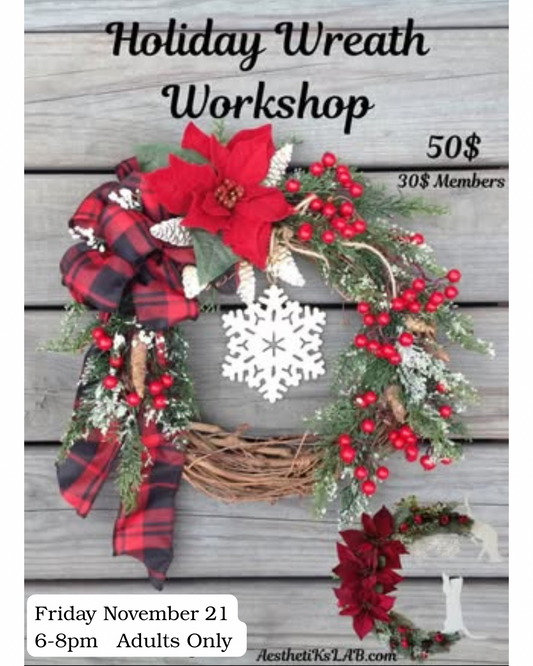 Holiday Wreath Workshop